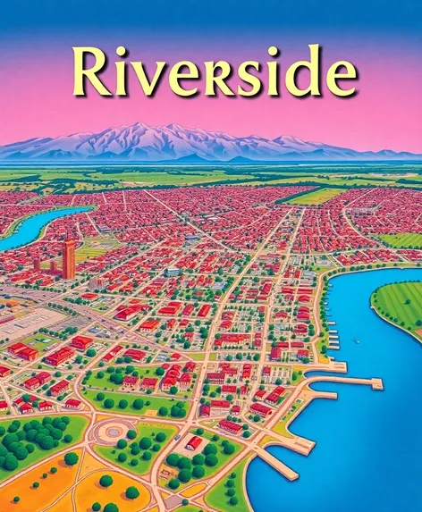 city of riverside map