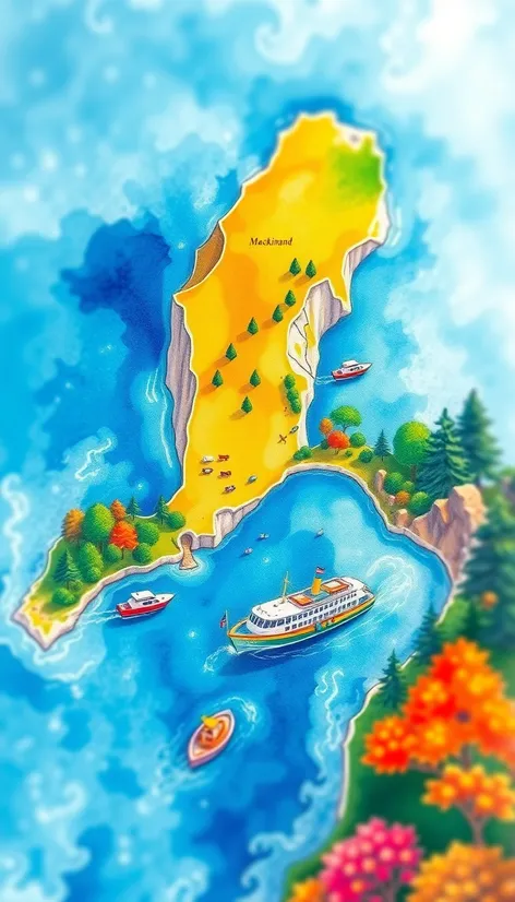 mackinac island map