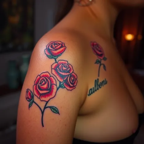 tattoos of roses and