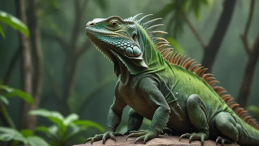 iguana dragon