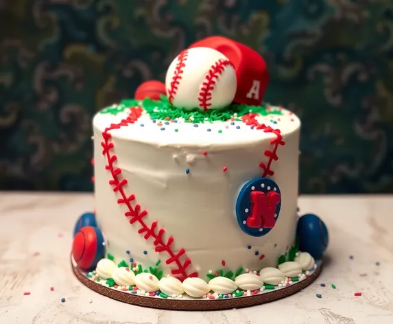 baseball cake