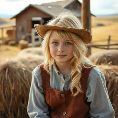 blonde country bumpkin