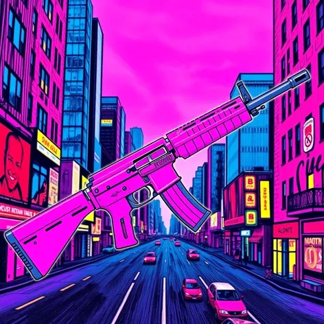 pink ak 47