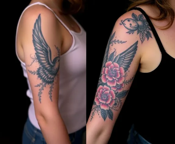 arm tattoos for females