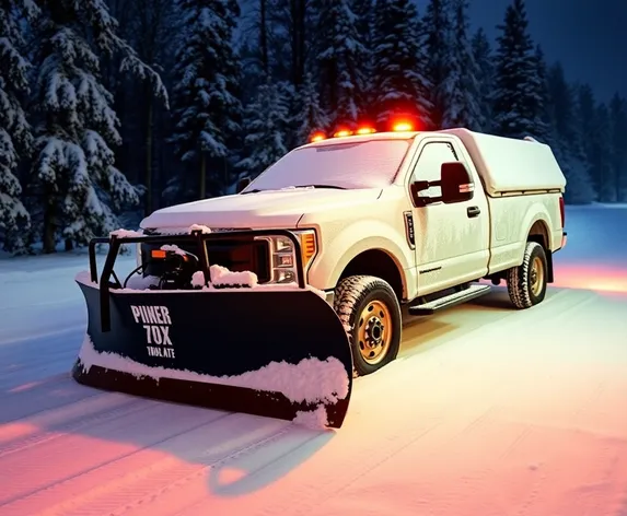 truck snow plow