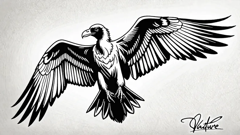 vulture tattoo