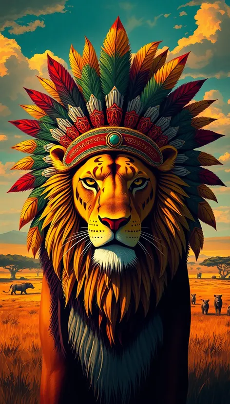 lion headdress