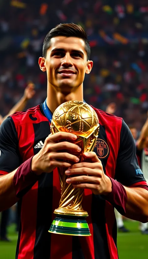 ronaldo holding world cup