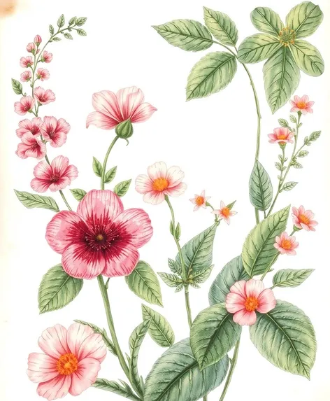 vintage botanical prints