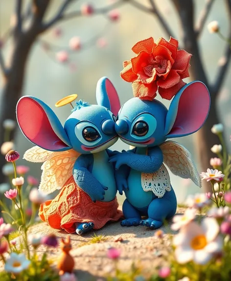 stitch and angel pictures