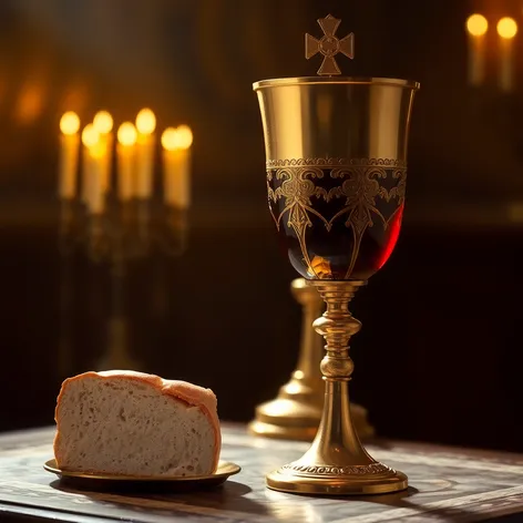 holy communion bread and