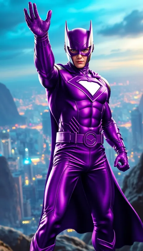 purple super heroes