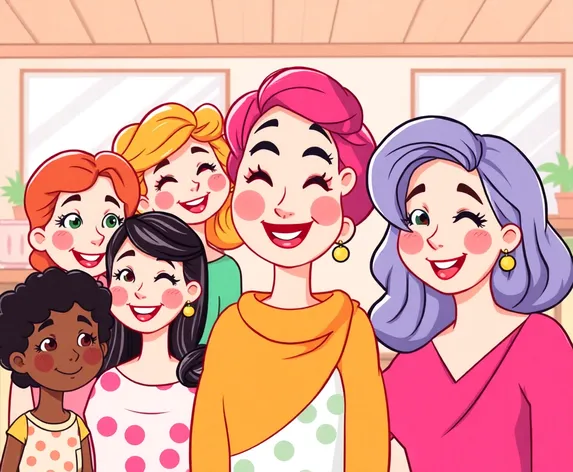 moms in cartoon