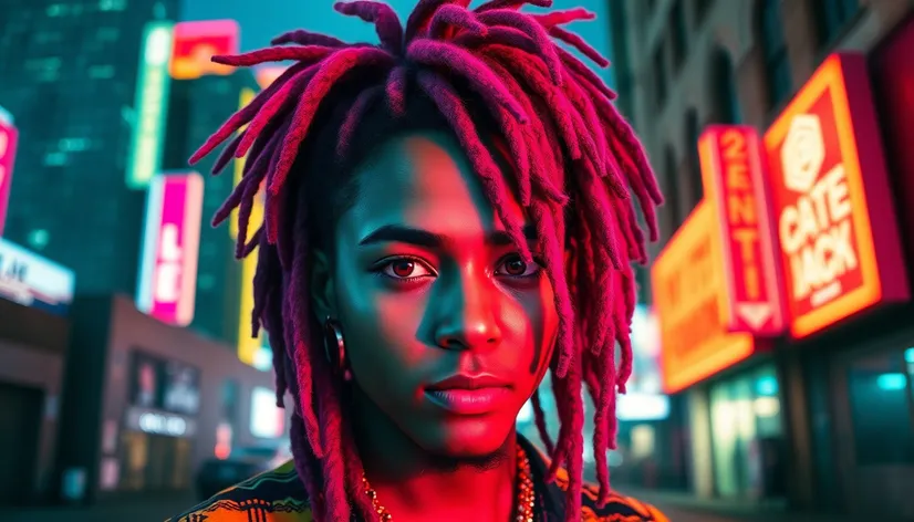 pink dreads