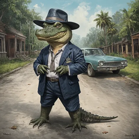 Gangsta gator