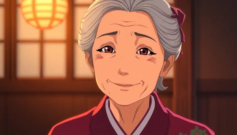 old woman anime