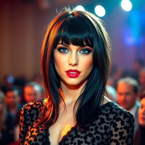 taylor swift black hair