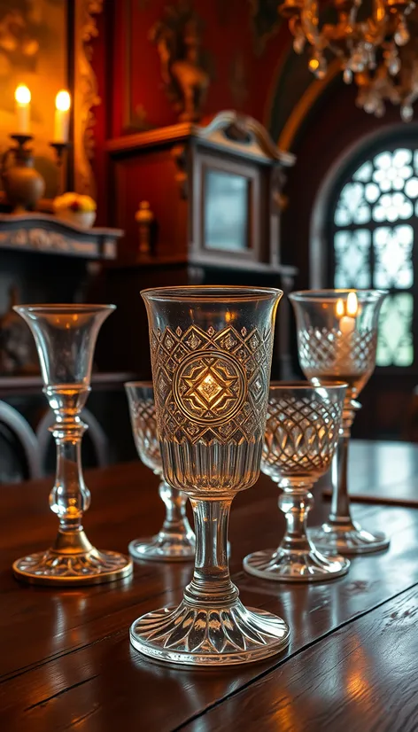 vintage glassware