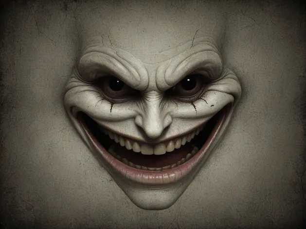 creepy smile
