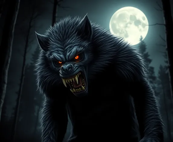 angry werewolf