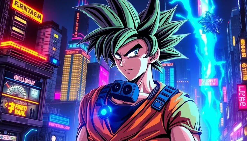 cyberpunk goku