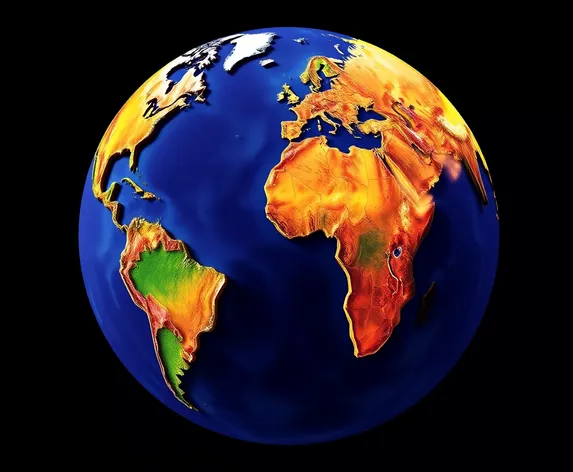 world globe latitude graphic