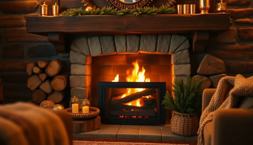 chimney mantel