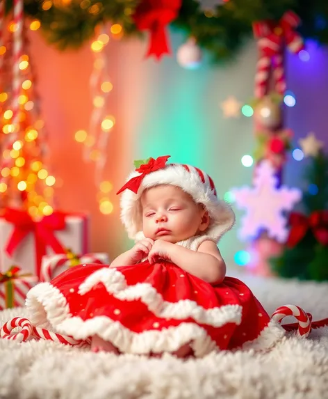 newborn christmas dress