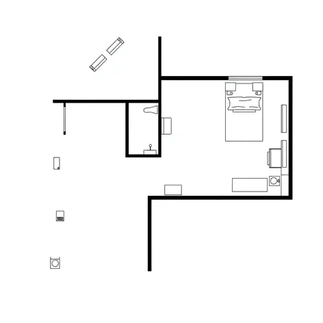 attic view floor plan