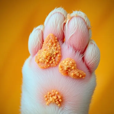 dog paw yeast infection