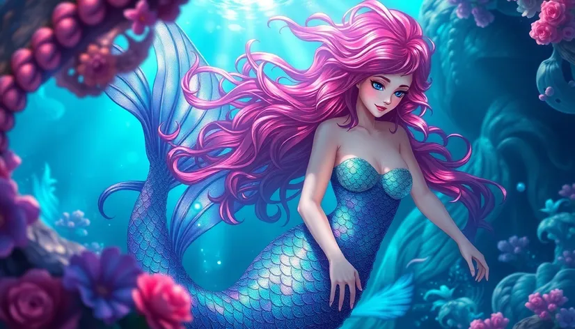 pretty pictures of mermaids