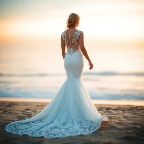 lace mermaid wedding dress