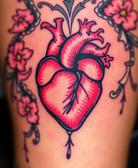 tattoo real heart