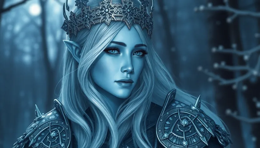 winter eladrin female