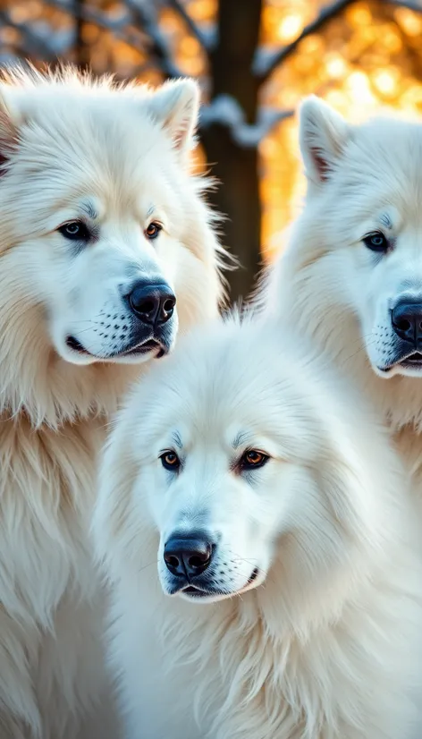 big white breed dogs