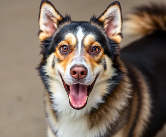 husky german shepherd dog