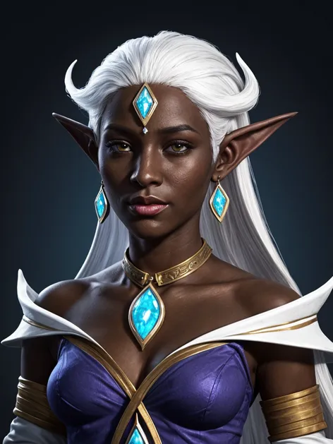 Dark skinned female astral