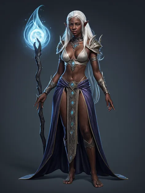 Dark skinned female astral