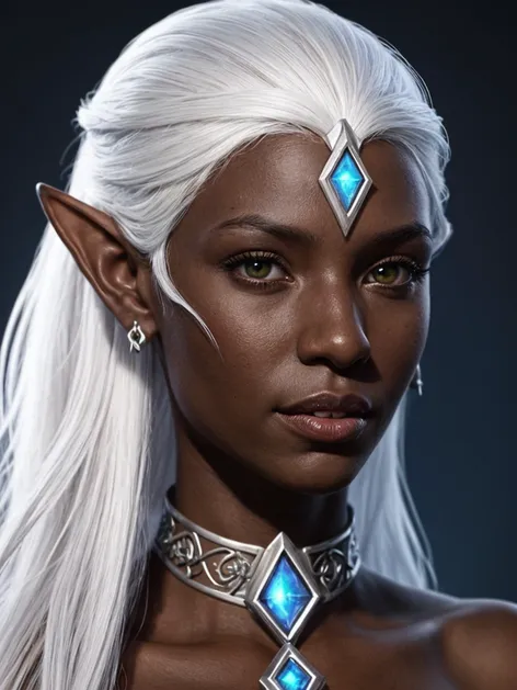 Dark skinned female astral