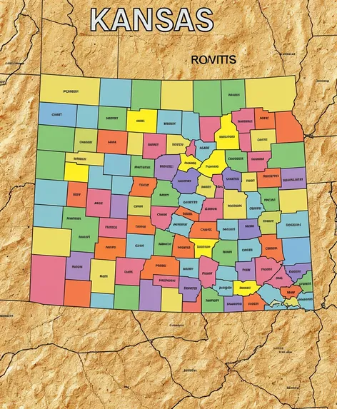 kansas counties map