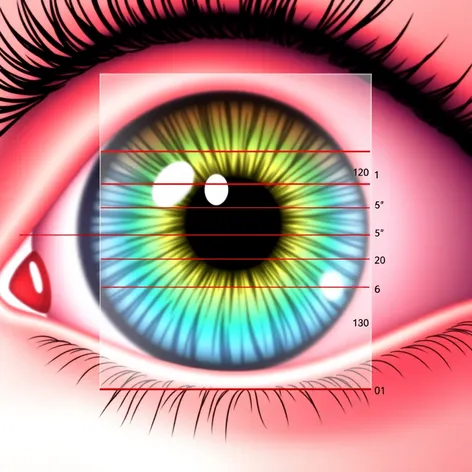 pupil size chart