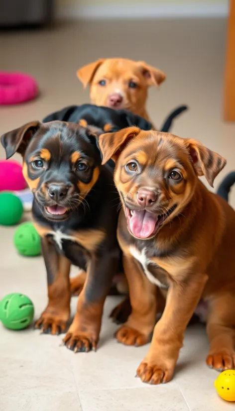 rott pit mix puppies