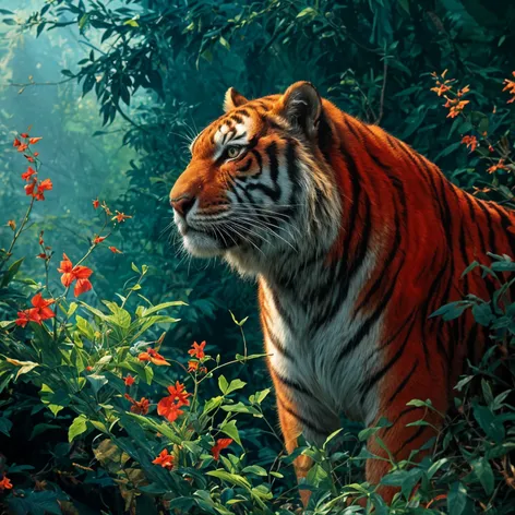 red tiger