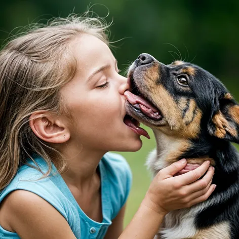 Little girl really enjoying