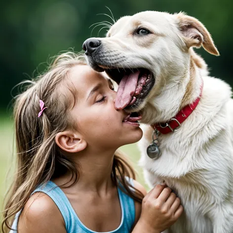 Little girl really enjoying