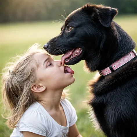 Little girl really enjoying