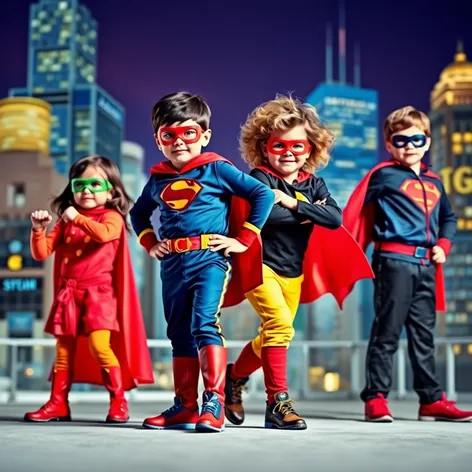 childrens superhero outfits