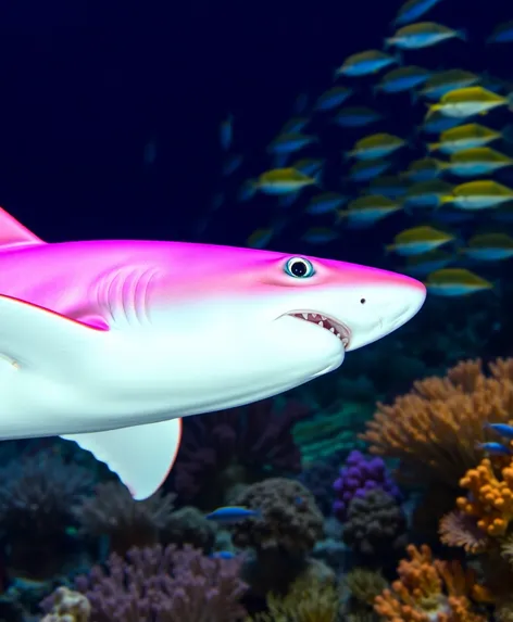 pink shark