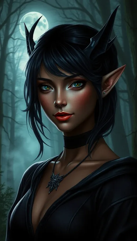 black female elf