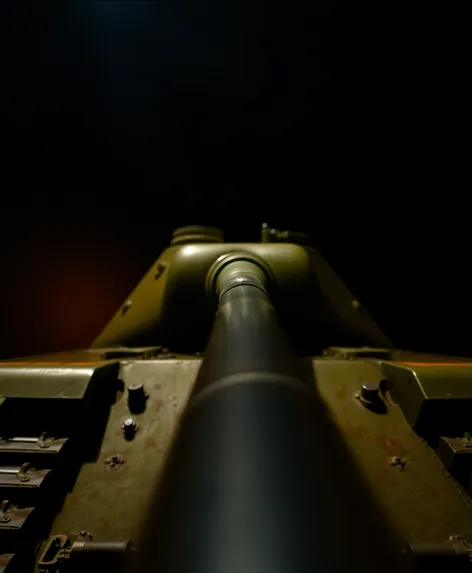 t-34 looking down barrel